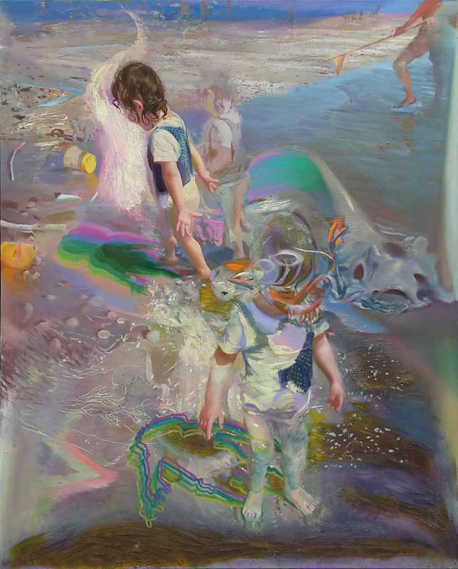 Exploring 2018/19 oil on canvas 210 x 170 cm