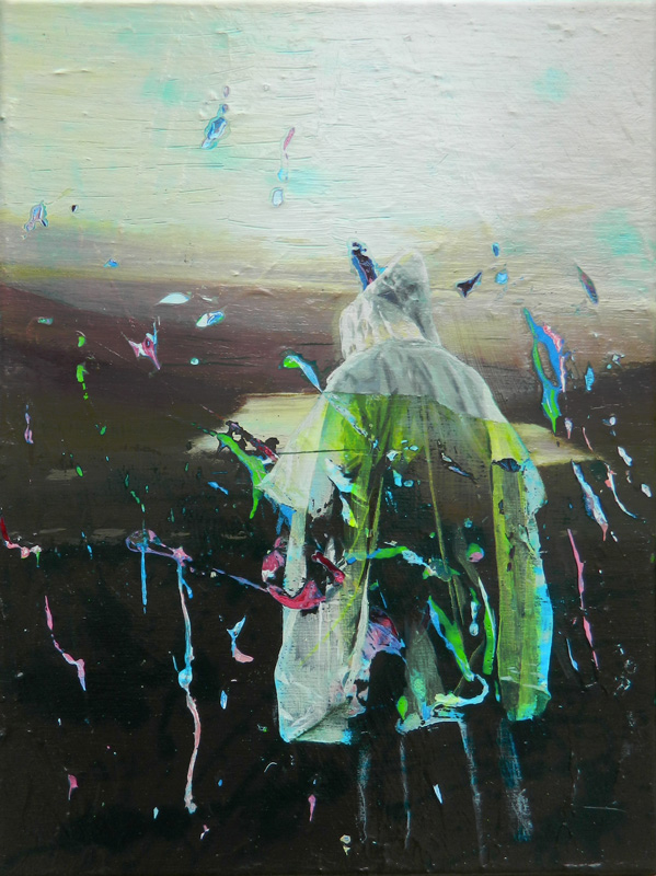 Reassuring Horizons, #2 2014 Acrylic on canvas, 40x30 cm