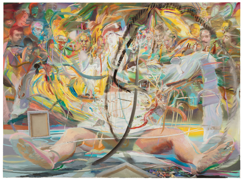 Studio Visit, 2020 Oil on Canvas | Óleo sobre Tela 200 x 270 cm  Giuseppe Gonella