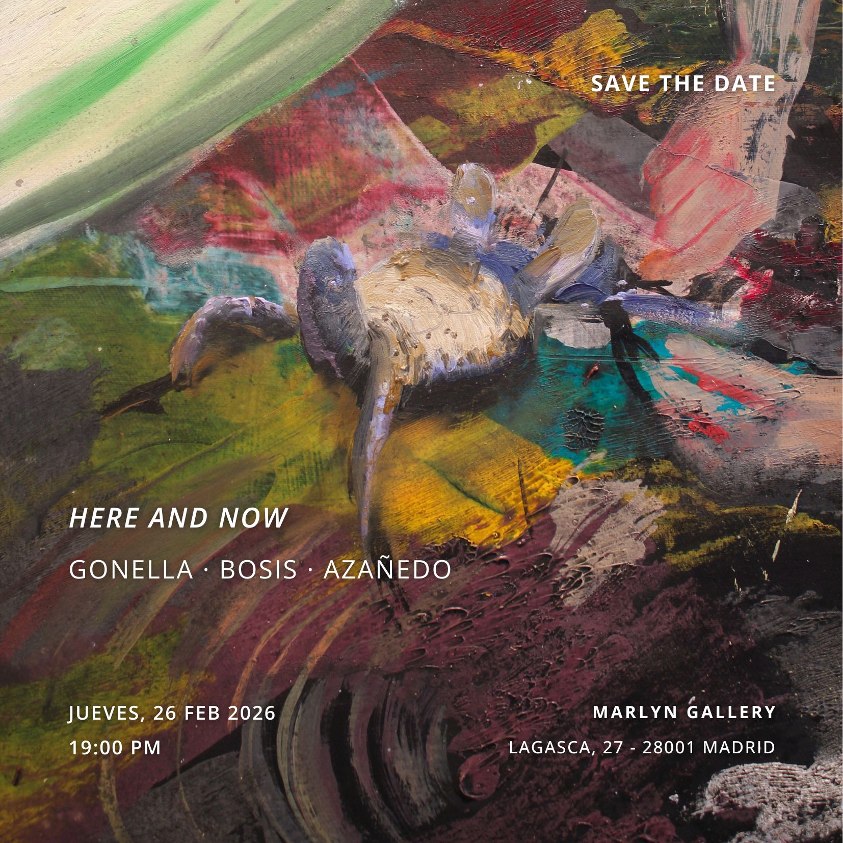 HERE AND NOW | group exhibition | Madrid 