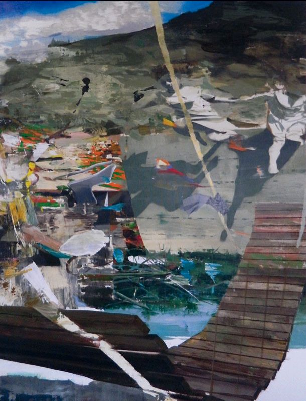Born-on-the-sun-2012-acrilico-su-tela- -acrylic-on-canvas-200-x-150-cm