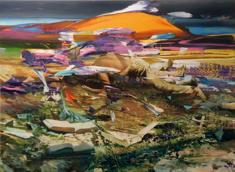 No-place-left-to-hide-2012-acrilico-su-tela- -acrylic-on-canvas-150-x-200-cm