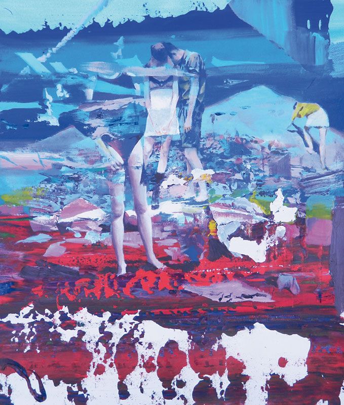 The-silver-surfer-2012-acrilico-su-tela- -acrylic-on-canvas-46-x-39-cm