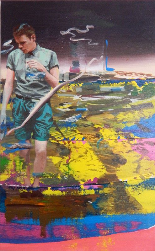 Why-are-you-here-and-not-somewhere-else 2012 Acrilico-su-tela cm-54x34