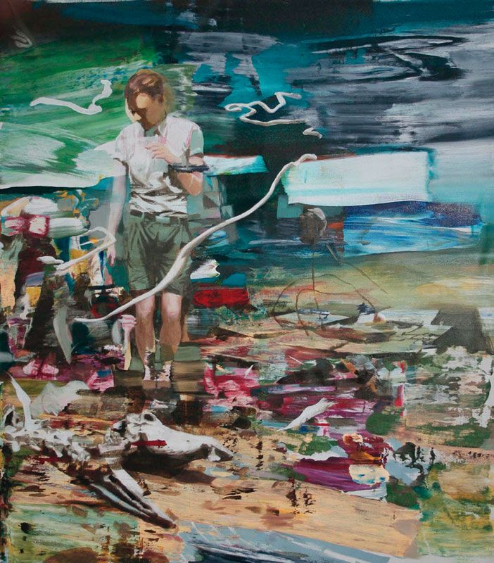 You-can-not-get-there-from-here-2011-acrilico-su-tela- -acrylic-on-canvas-166-x-140-cm